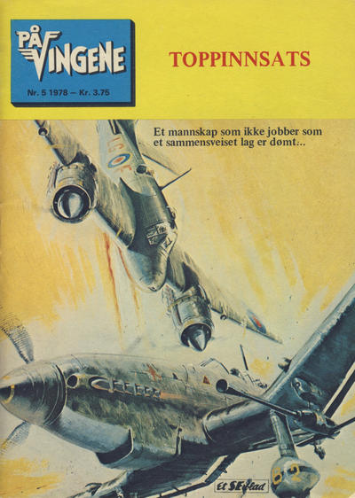 Cover for På Vingene (Serieforlaget / Se-Bladene / Stabenfeldt, 1963 series) #5/1978