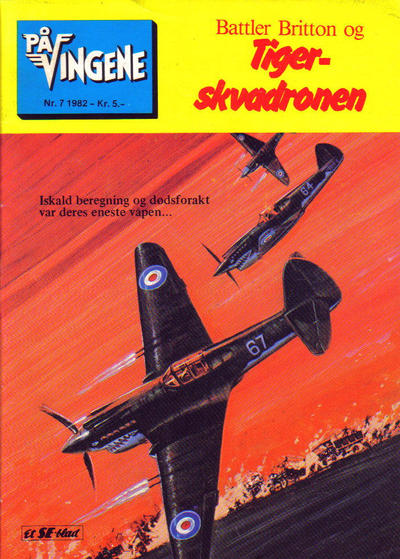 Cover for På Vingene (Serieforlaget / Se-Bladene / Stabenfeldt, 1963 series) #7/1982