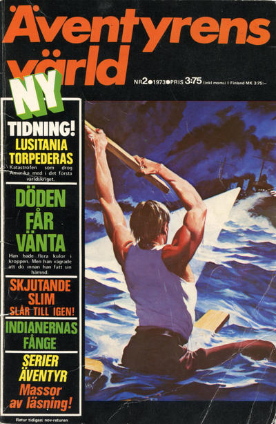 Cover for Äventyrens värld (Semic, 1973 series) #2/1973