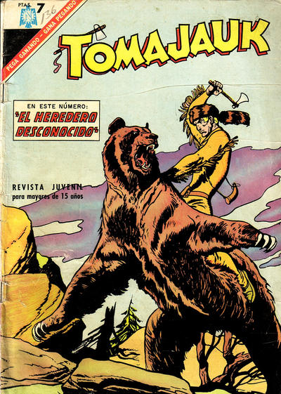 Cover for Tomajauk (Editorial Novaro, 1955 series) #136