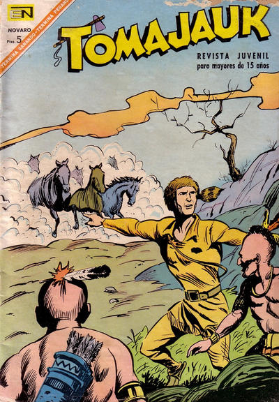 Cover for Tomajauk (Editorial Novaro, 1955 series) #144 [Española]
