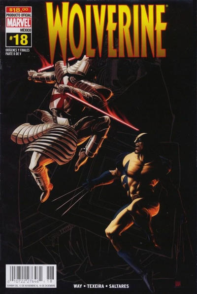 Cover for Wolverine (Editorial Televisa, 2005 series) #18