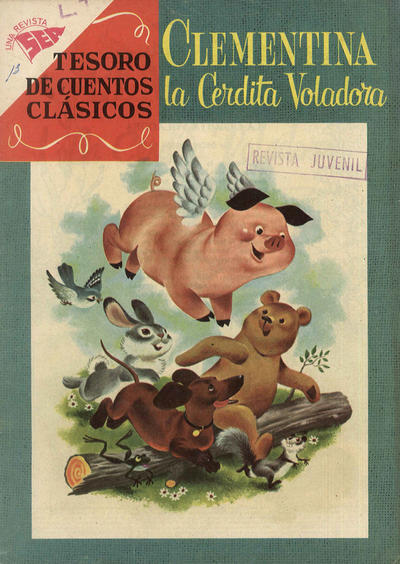 Cover for Tesoro de Cuentos Clásicos (Editorial Novaro, 1957 series) #13