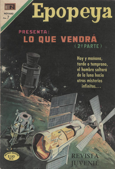 Cover for Epopeya (Editorial Novaro, 1958 series) #147
