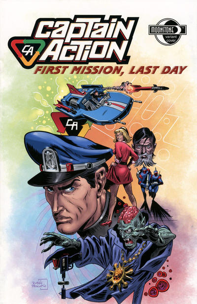 Cover for Captain Action: First Mission, Last Day (Moonstone, 2008 series) [Cover B Procopio]