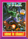 Cover for Hulk (Arédit-Artima, 1979 series) #6 - Hulk sème le chaos !