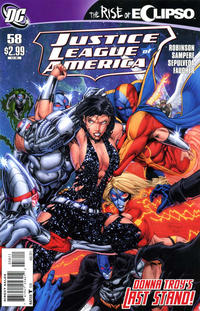 Cover Thumbnail for Justice League of America (DC, 2006 series) #58 [Direct Sales]