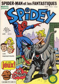 Cover Thumbnail for Spidey (Editions Lug, 1979 series) #14