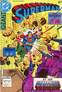 Cover Thumbnail for Superman Géant (Sage - Sagédition, 1979 series) #21