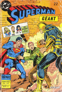 Cover Thumbnail for Superman Géant (Sage - Sagédition, 1979 series) #22