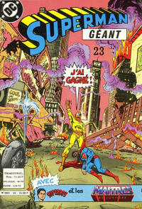 Cover Thumbnail for Superman Géant (Sage - Sagédition, 1979 series) #23