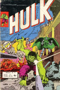 Cover Thumbnail for Hulk (Arédit-Artima, 1976 series) #11