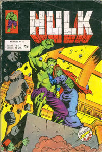 Cover Thumbnail for Hulk (Arédit-Artima, 1976 series) #10