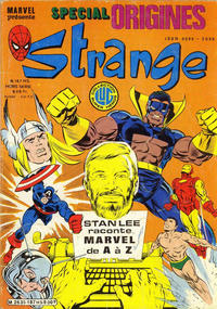 Cover Thumbnail for Strange Spécial Origines (Editions Lug, 1981 series) #187