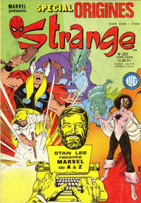 Cover Thumbnail for Strange Spécial Origines (Editions Lug, 1981 series) #223