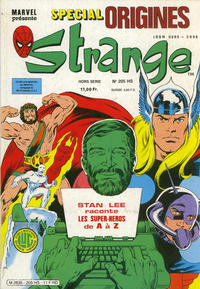 Cover Thumbnail for Strange Spécial Origines (Editions Lug, 1981 series) #205