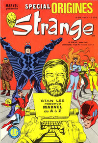 Cover Thumbnail for Strange Spécial Origines (Editions Lug, 1981 series) #208