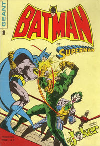 Cover Thumbnail for Batman et Superman Géant (Sage - Sagédition, 1976 series) #1