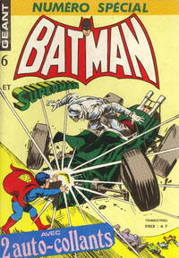 Cover Thumbnail for Batman et Superman Géant (Sage - Sagédition, 1976 series) #6