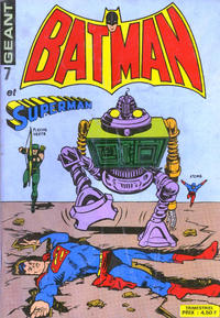 Cover Thumbnail for Batman et Superman Géant (Sage - Sagédition, 1976 series) #7