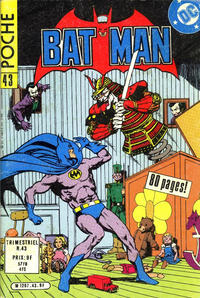 Cover Thumbnail for Batman Poche (Sage - Sagédition, 1976 series) #43