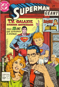 Cover Thumbnail for Superman Géant (Sage - Sagédition, 1979 series) #29