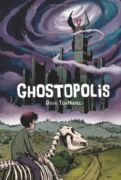 Cover for Ghostopolis (Scholastic, 2010 series) 