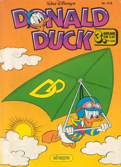 Cover for Donald Duck (Egmont Ehapa, 1974 series) #418 [3. Auflage]