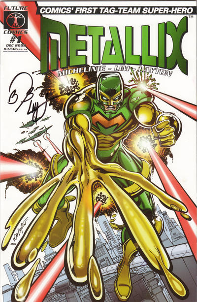 Cover for Metallix (Future Comics, 2002 series) #1 [Cover A - December]