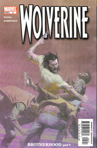Cover for Wolverine (Marvel, 2003 series) #5 [Direct Edition]