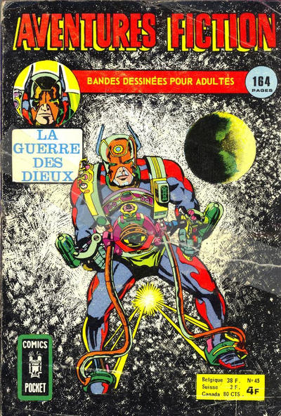 Cover for Aventures Fiction (Arédit-Artima, 1966 series) #45