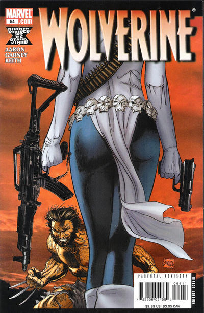 Cover for Wolverine (Marvel, 2003 series) #64 [Direct Edition]