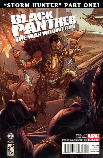 Cover for Black Panther: The Man without Fear (Marvel, 2011 series) #519