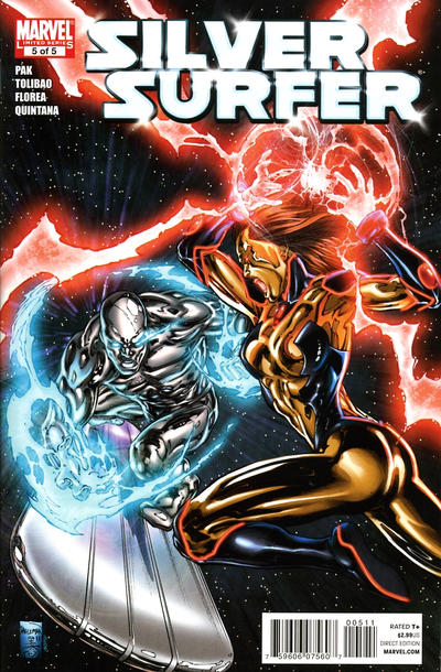 Cover for Silver Surfer (Marvel, 2011 series) #5