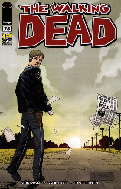 Cover for The Walking Dead (Image, 2003 series) #75 [San Diego Comic Con Variant]
