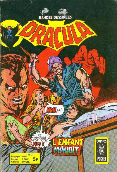 Cover for Dracula (Arédit-Artima, 1974 series) #21