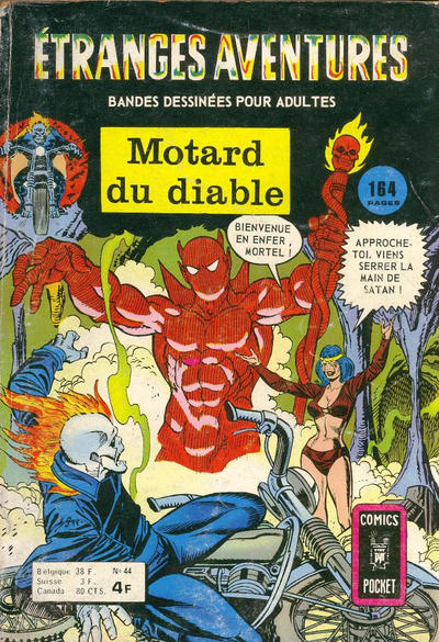 Cover for Etranges Aventures (Arédit-Artima, 1966 series) #44