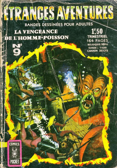 Cover for Etranges Aventures (Arédit-Artima, 1966 series) #9