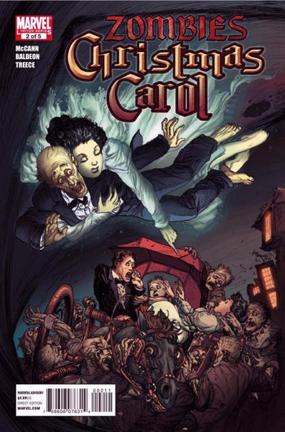 Cover for Marvel Zombies Christmas Carol (Marvel, 2011 series) #2