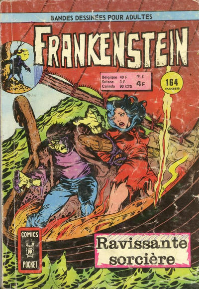 Cover for Frankenstein (Arédit-Artima, 1975 series) #2