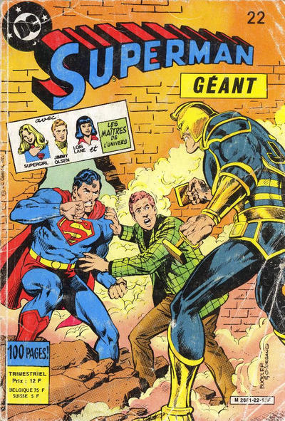 Cover for Superman Géant (Sage - Sagédition, 1979 series) #22
