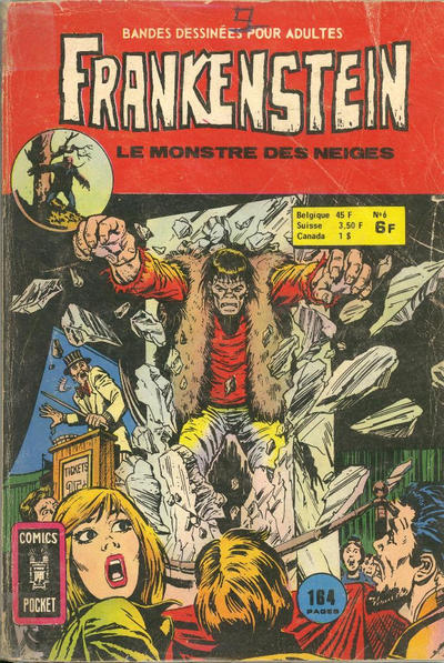 Cover for Frankenstein (Arédit-Artima, 1975 series) #6
