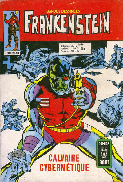 Cover for Frankenstein (Arédit-Artima, 1975 series) #10