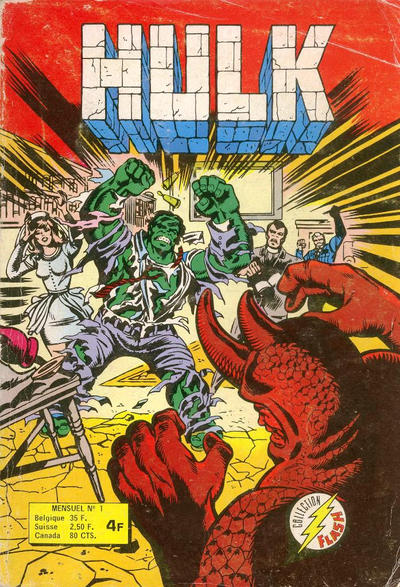 Cover for Hulk (Arédit-Artima, 1976 series) #1