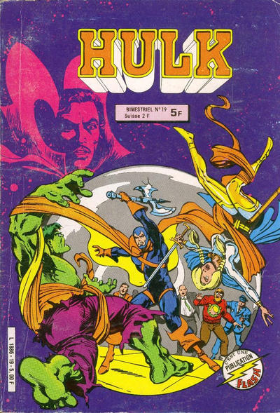 Cover for Hulk (Arédit-Artima, 1976 series) #19