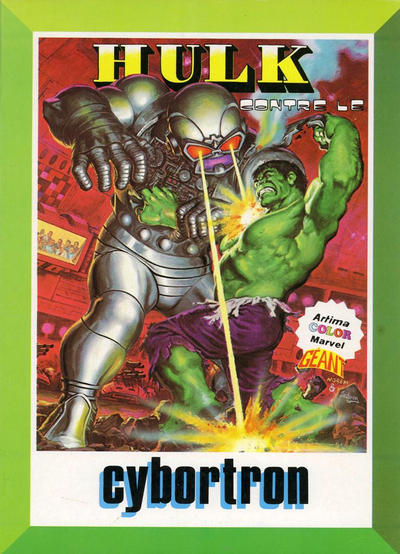 Cover for Hulk (Arédit-Artima, 1979 series) #7 - Hulk contre le cybortron