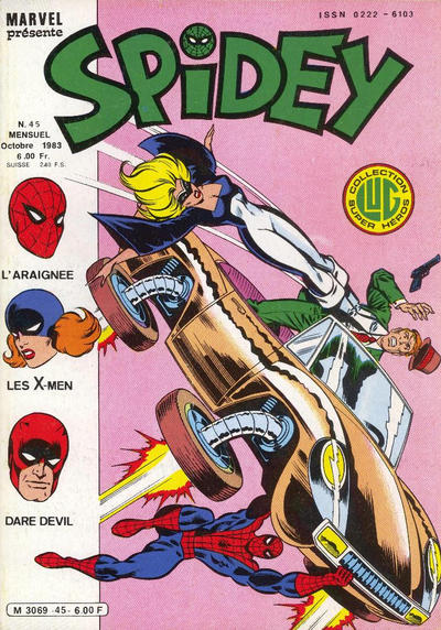 Cover for Spidey (Editions Lug, 1979 series) #45