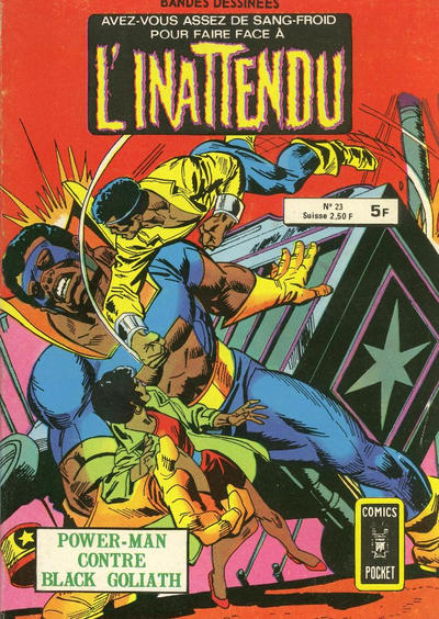 Cover for L'Inattendu (Arédit-Artima, 1975 series) #23