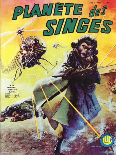 Cover for Planète des Singes (Editions Lug, 1977 series) #18