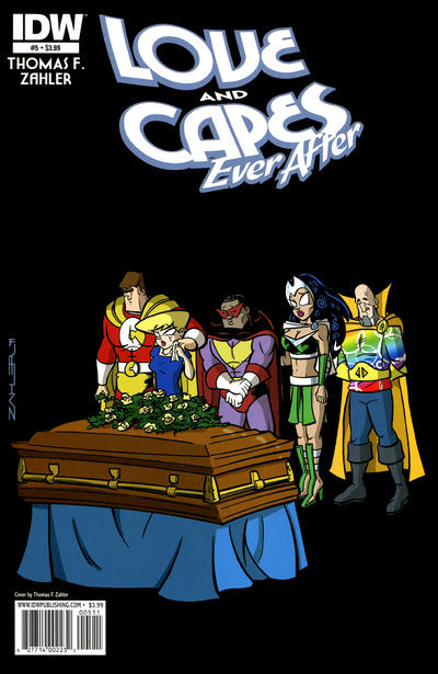 Cover for Love and Capes: Ever After (IDW, 2011 series) #5